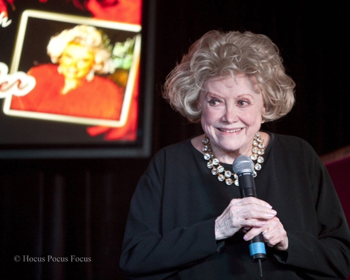 Phyllis Diller 'Madam' on stage at 