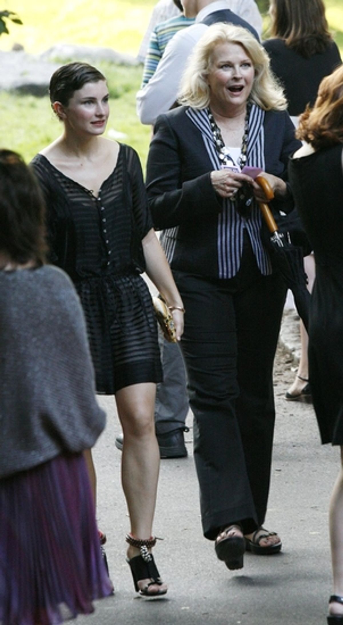 Chloe Malle and Candice Bergen at 