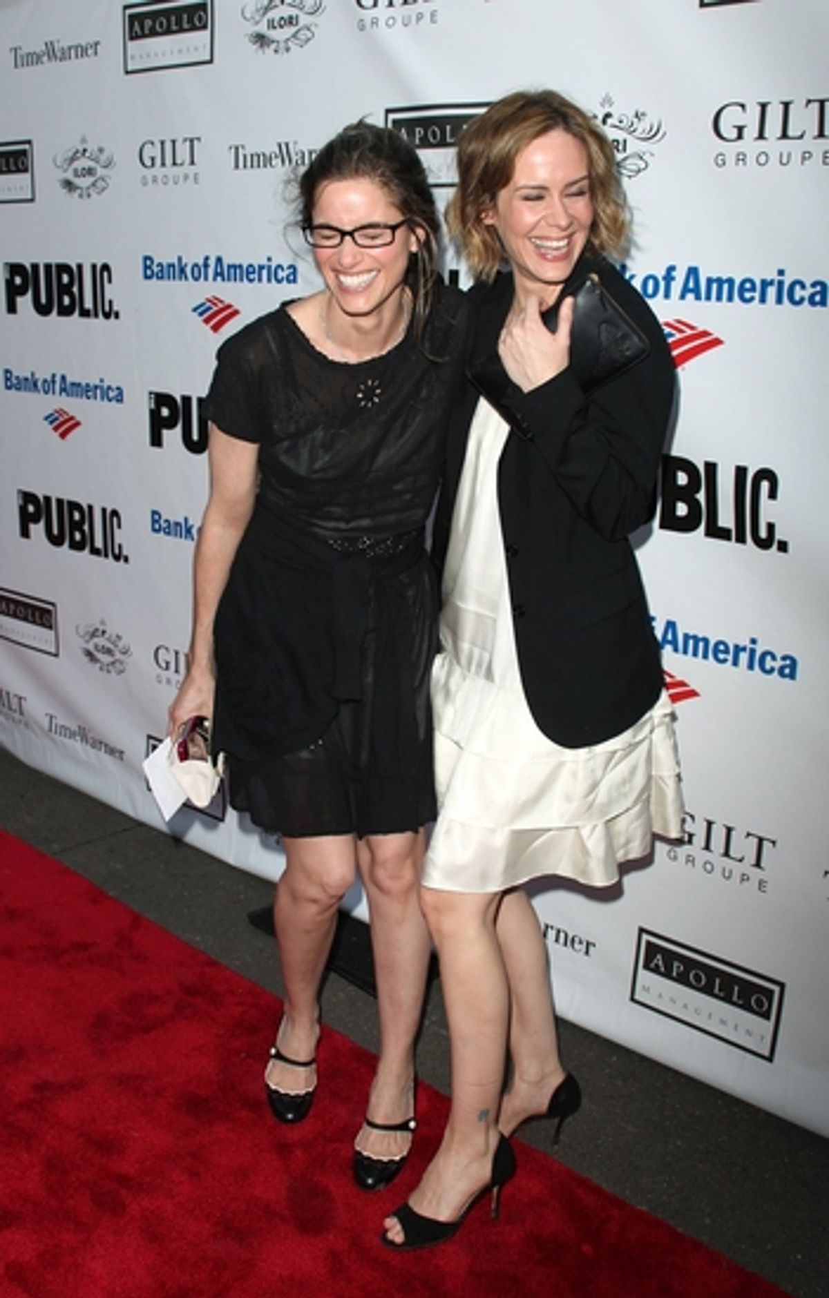 Amanda Peet and Sarah Paulson at 
