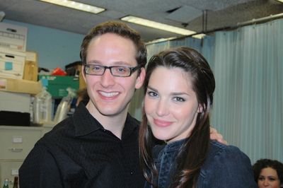 John Bell (Music Director) and Kelli Barrett Photo
