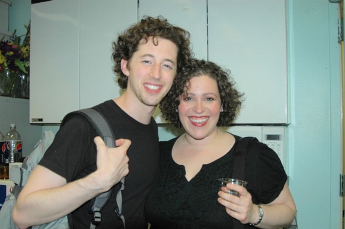 Josh Grisetti and Lucia Spina at 