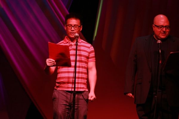 B.D. Wong and Frank DeCaro Photo