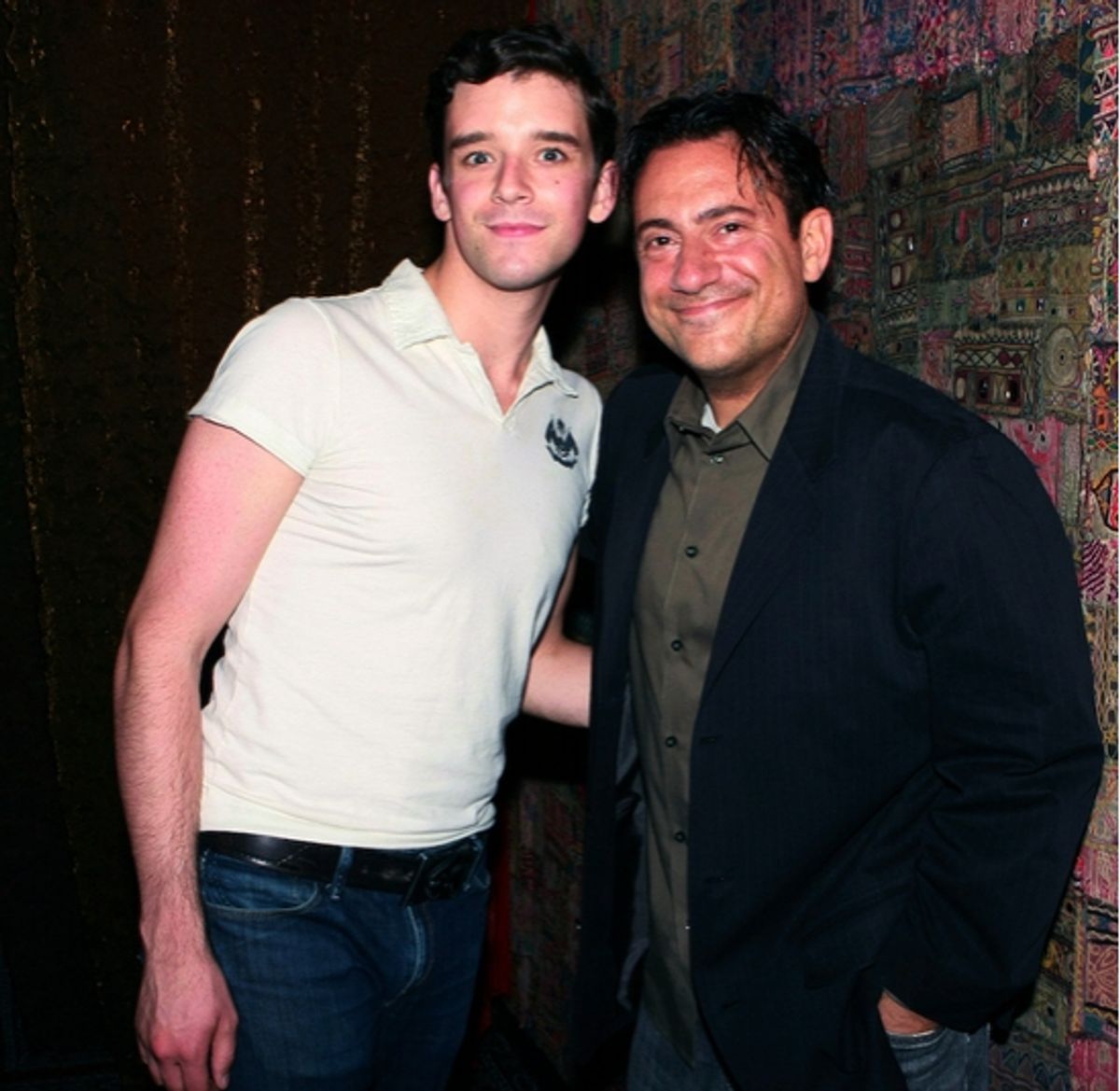 Michael Urie and Eugene Pack at 