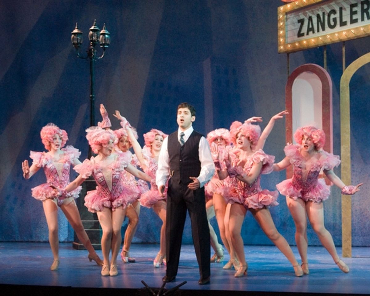 Tony Yazbeck and the girls at 