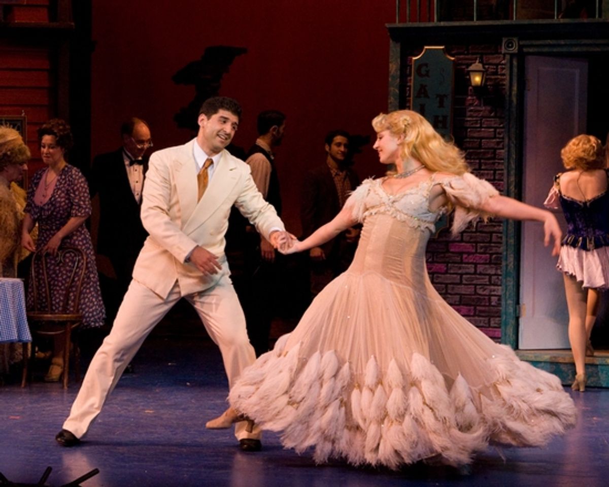 Tony Yazbeck and Jessica Lee Goldyn at 