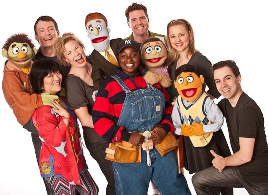 Photo Coverage: Final AVENUE Q Cast Press First Look/Sneak Peek Image