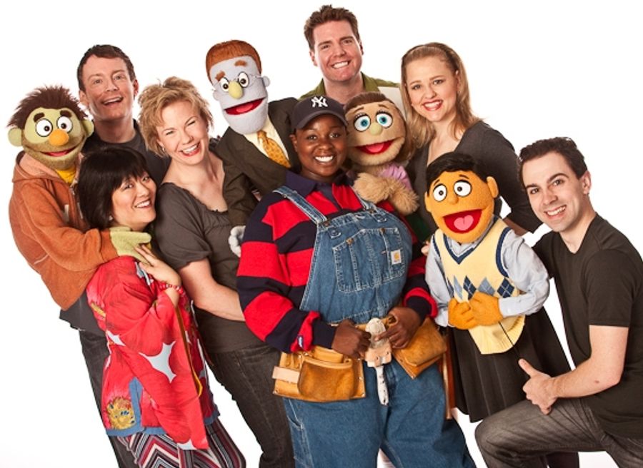 Photo Coverage: Final AVENUE Q Cast Press First Look/Sneak Peek Image