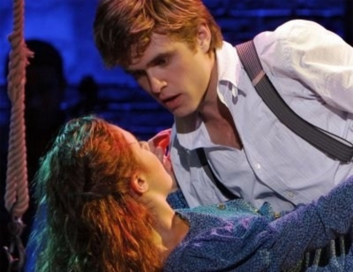 Christy Altomare and Kyle Riabko at 