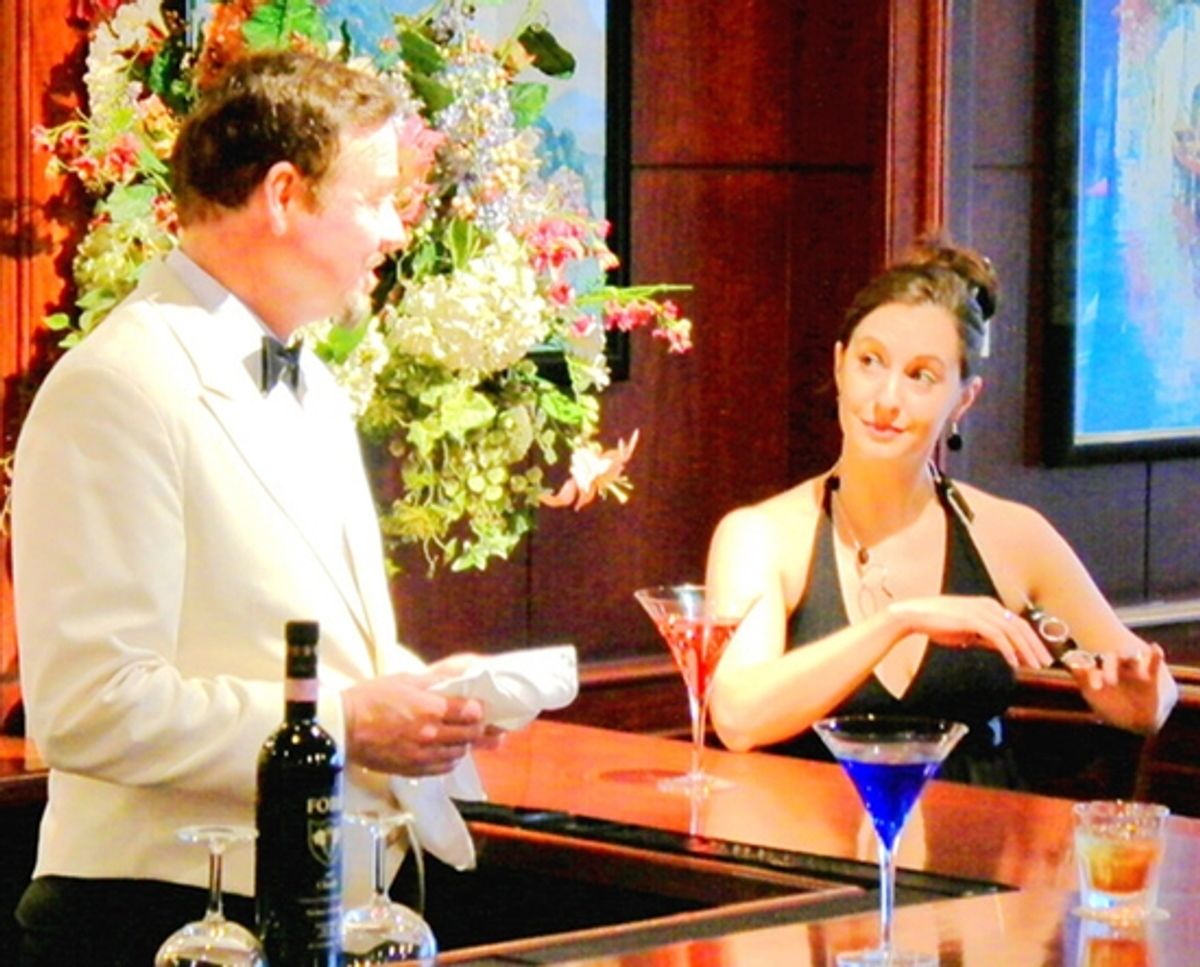 Dennis Holland and Amanda Gabbard at 