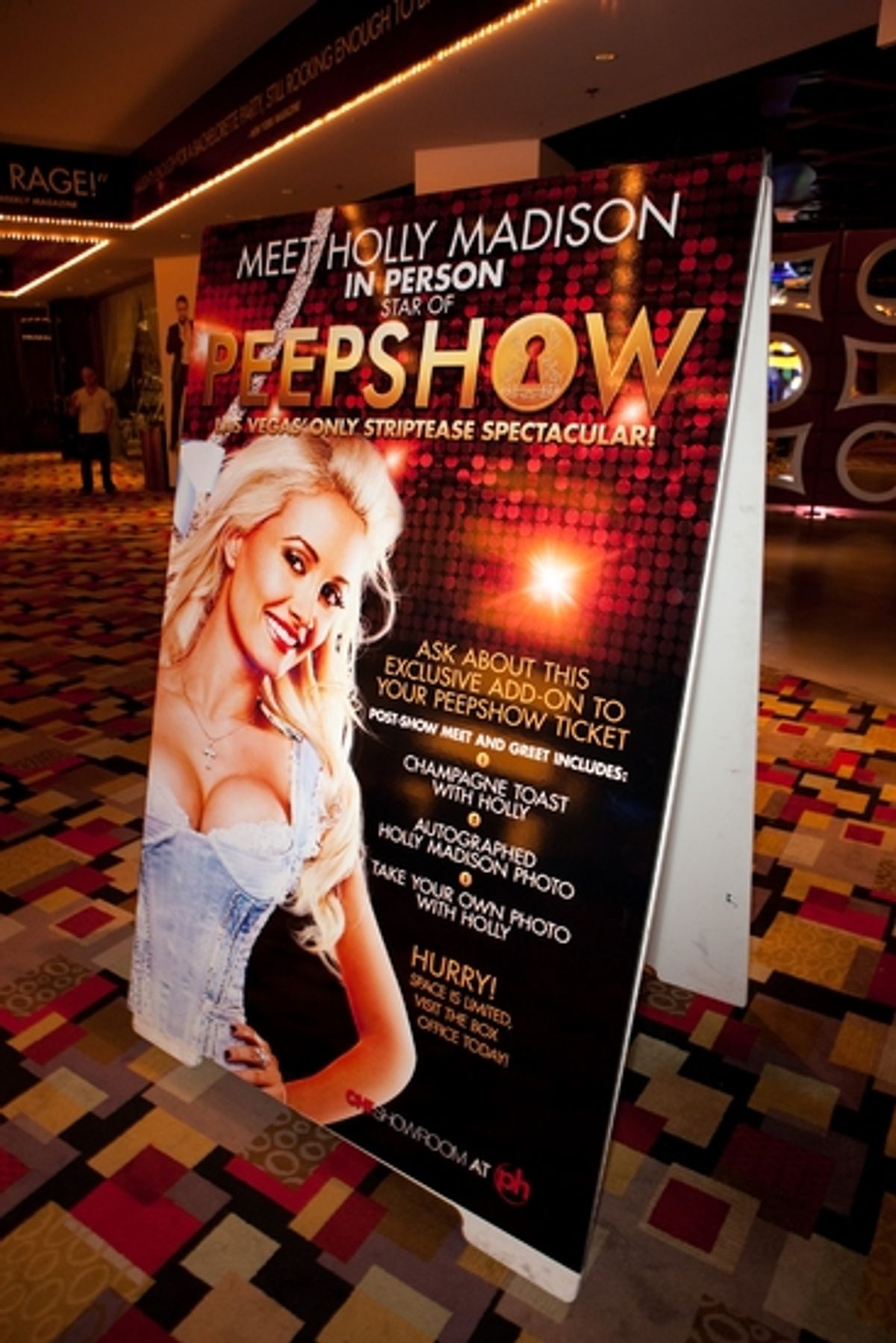 Holly Madison and Shoshana Bean debut in PEEPSHOW in the CHI Theater at Planet Hollywood Resort in Las Vegas, Nevada on June 25, 2009 at 