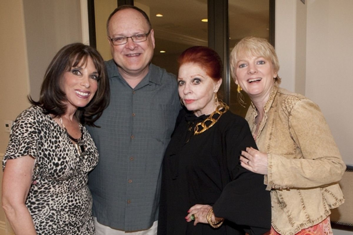  Kate Linder, Bruce Mayhall (Conductor/Artistic Director), Carole Cook and Alison Arngrim at 