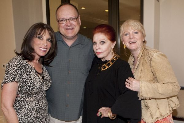  Kate Linder, Bruce Mayhall (Conductor/Artistic Director), Carole Cook and Alison Arn Photo