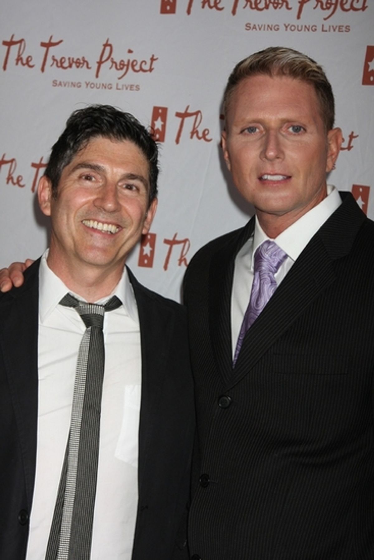 James Lecesne and Charles Robbins at 