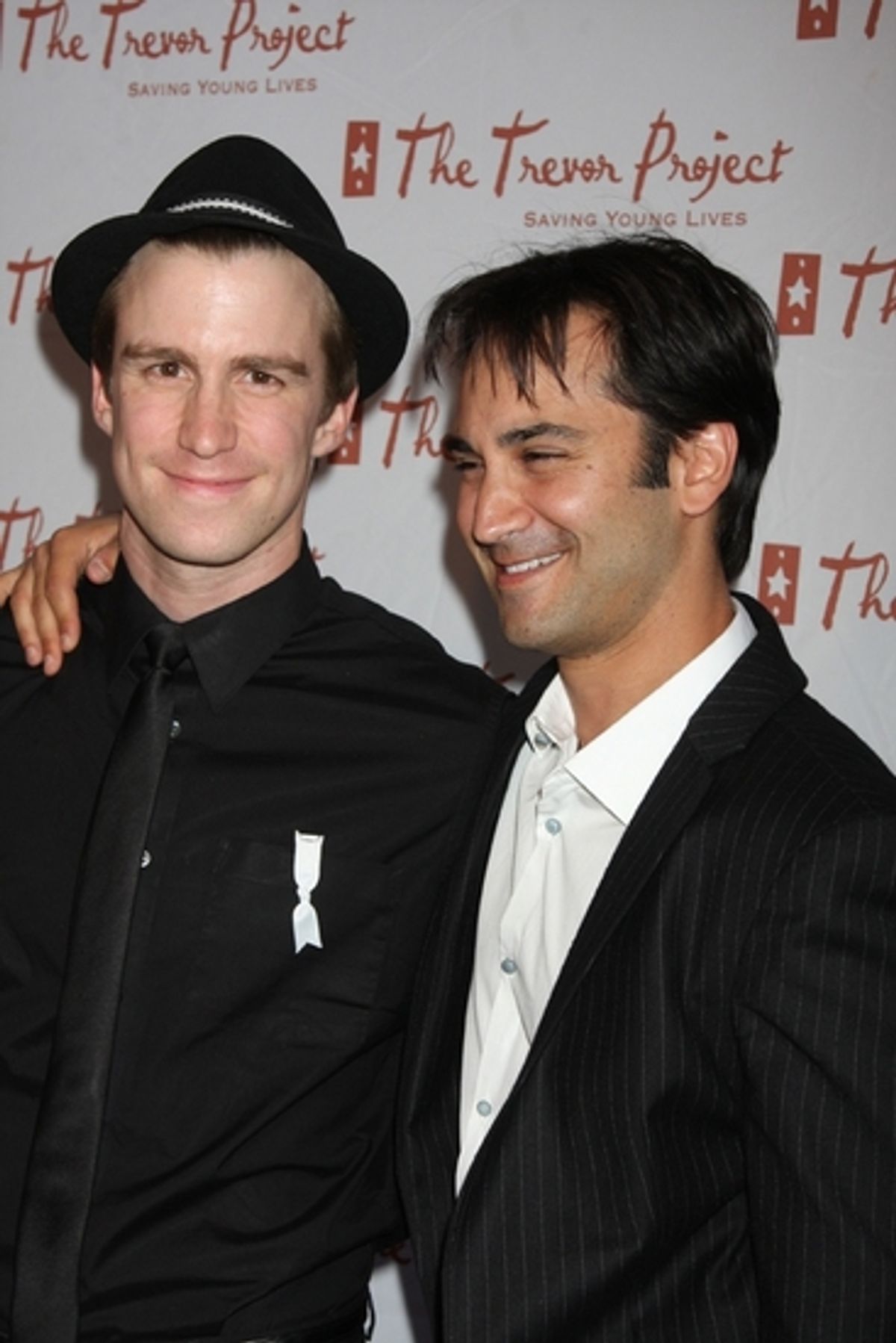 Gavin Creel and Robbie Roth at The 9th Annual Trevor Project New York Gala