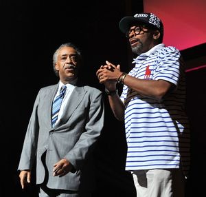 The Reverand Al Sharpton and Spike Lee @ BroadwayWorld The Reverand Al Sharpton and Spike Lee Photo