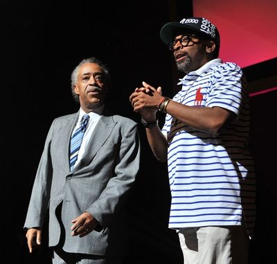 The Reverand Al Sharpton and Spike Lee Photo