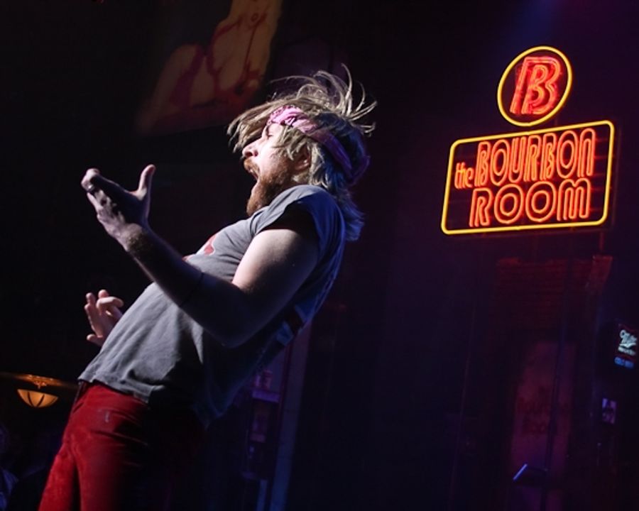 Photo Coverage: ROCK OF AGES Breaks Guinness World Record for Largest Air Guitar Ensemble! Image