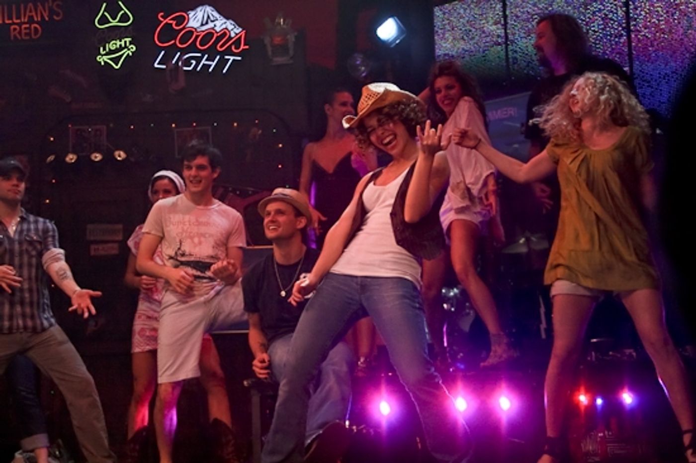 Photo Coverage: ROCK OF AGES Breaks Guinness World Record for Largest Air Guitar Ensemble!  Image