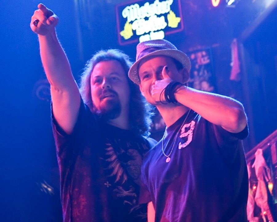 Photo Coverage: ROCK OF AGES Breaks Guinness World Record for Largest Air Guitar Ensemble! Image