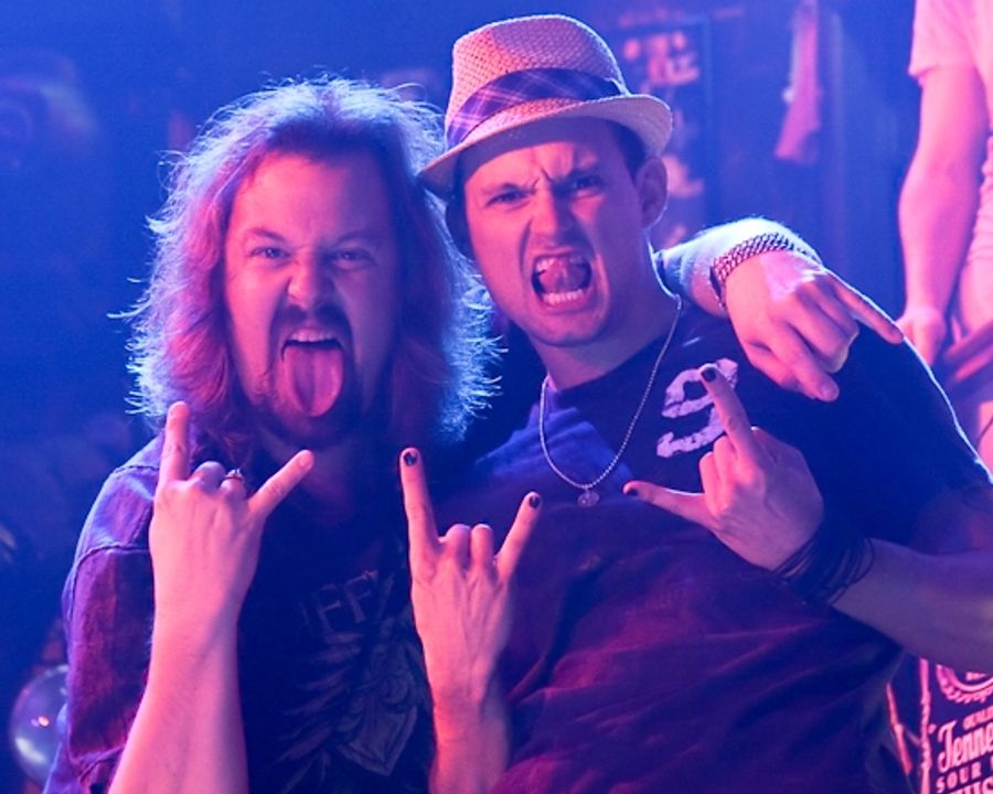 Photo Coverage: ROCK OF AGES Breaks Guinness World Record for Largest Air Guitar Ensemble! Image