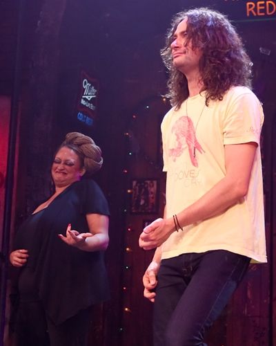 Michele Mais and Constantine Maroulis Photo