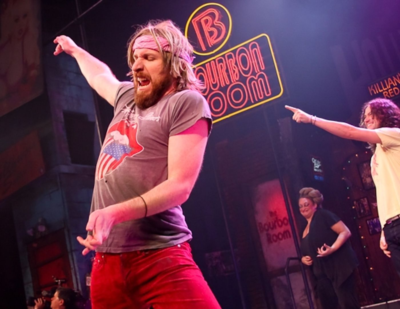 Photo Coverage: ROCK OF AGES Breaks Guinness World Record for Largest Air Guitar Ensemble!  Image