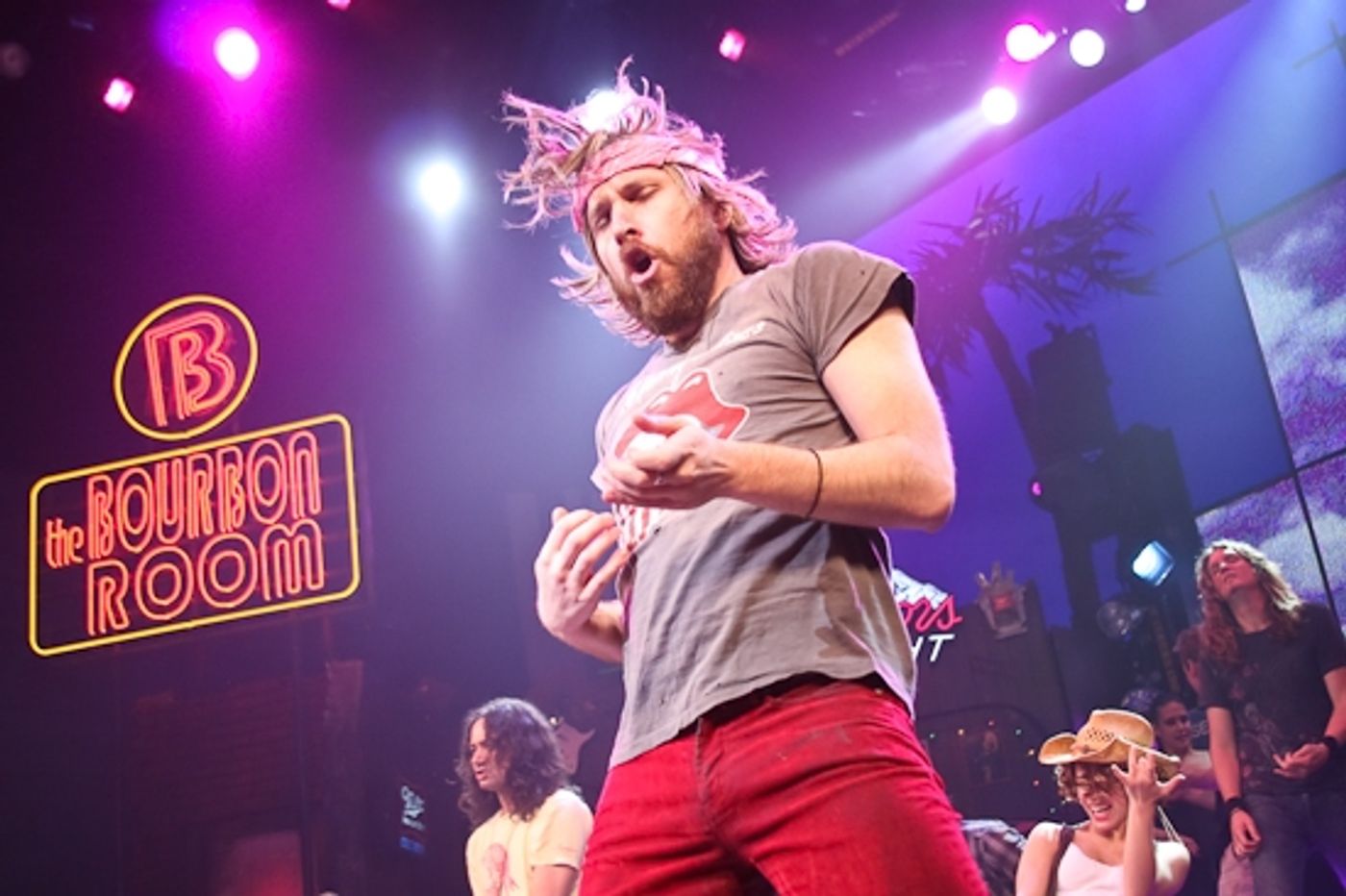 Photo Coverage: ROCK OF AGES Breaks Guinness World Record for Largest Air Guitar Ensemble!  Image