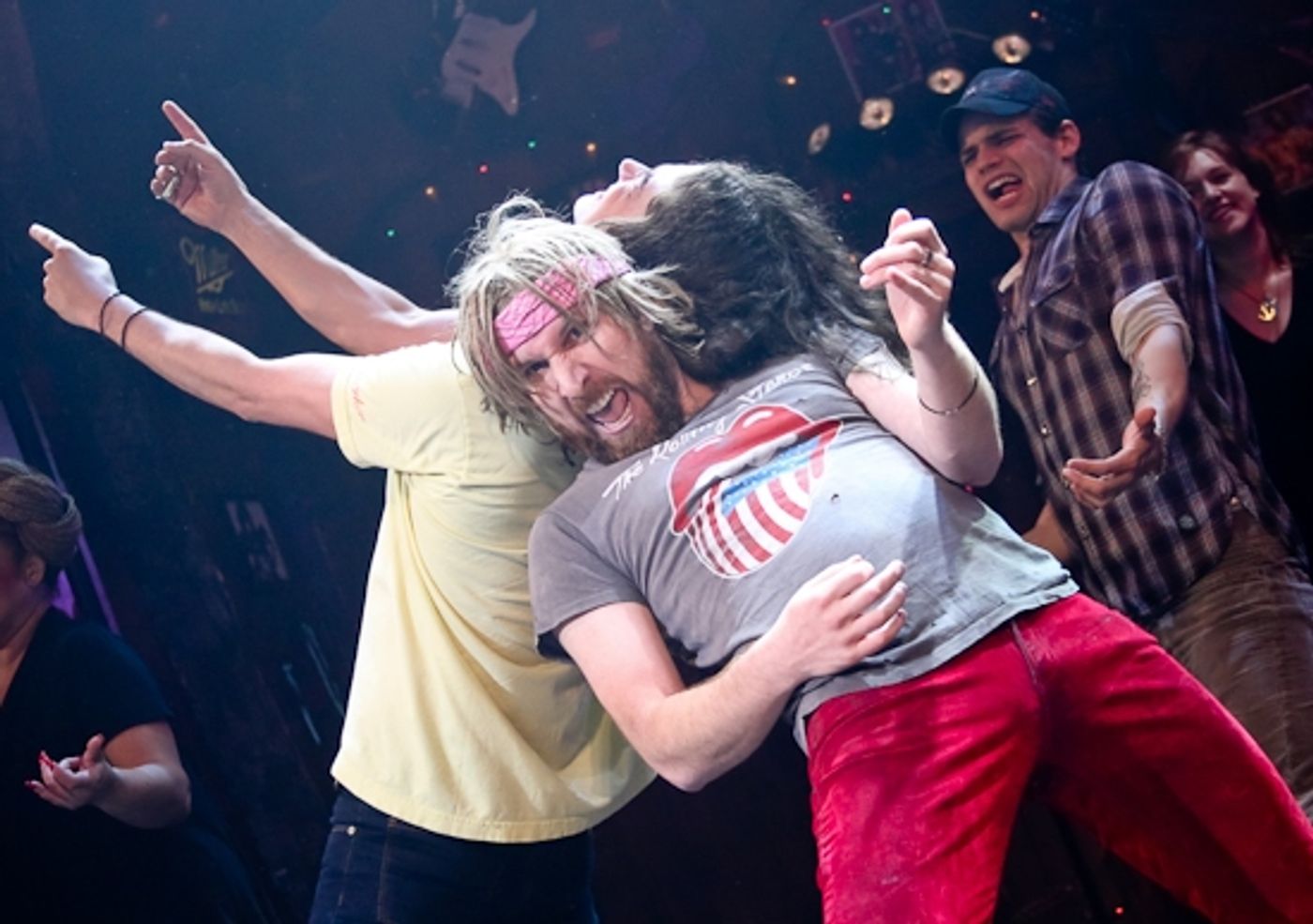 Photo Coverage: ROCK OF AGES Breaks Guinness World Record for Largest Air Guitar Ensemble!  Image