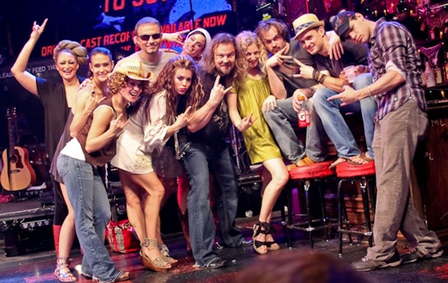 Photo Coverage: ROCK OF AGES Breaks Guinness World Record for Largest Air Guitar Ensemble! Image
