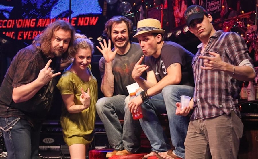 Photo Coverage: ROCK OF AGES Breaks Guinness World Record for Largest Air Guitar Ensemble! Image