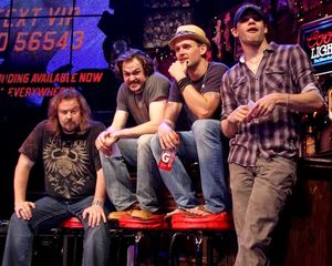 Tad Wilson, Mitchell Jarvis, Jeremy Woodard, and Jeremy Jordan @ BroadwayWorld Tad Wilson, Mitchell Jarvis, Jeremy Woodard, and Jeremy Jordan Photo
