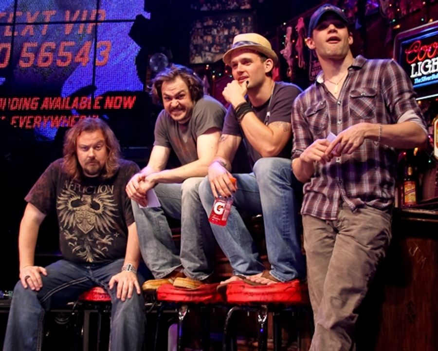 Photo Coverage: ROCK OF AGES Breaks Guinness World Record for Largest Air Guitar Ensemble! Image