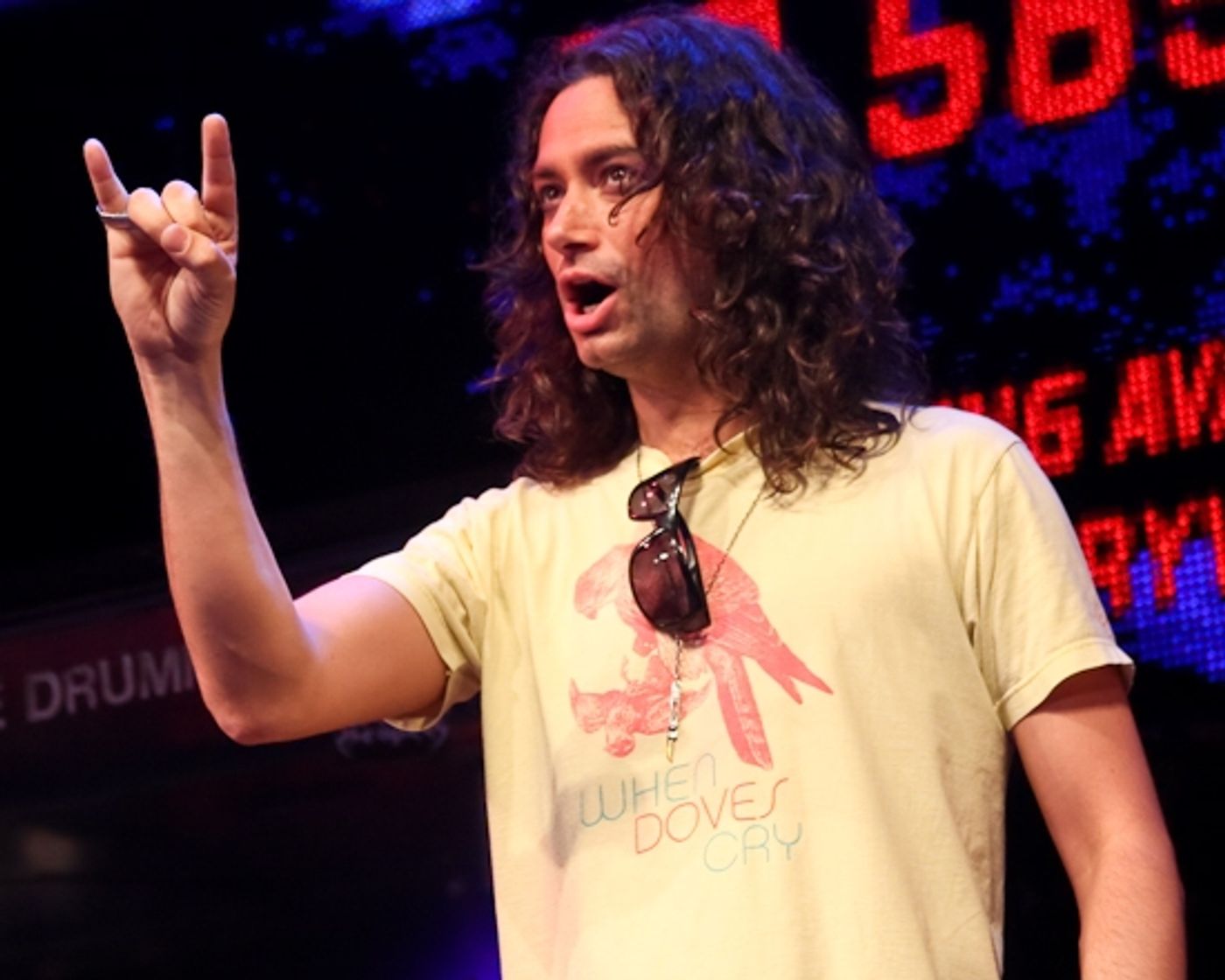 Photo Coverage: ROCK OF AGES Breaks Guinness World Record for Largest Air Guitar Ensemble!  Image