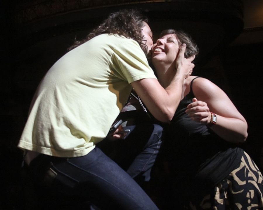 Photo Coverage: ROCK OF AGES Breaks Guinness World Record for Largest Air Guitar Ensemble! Image