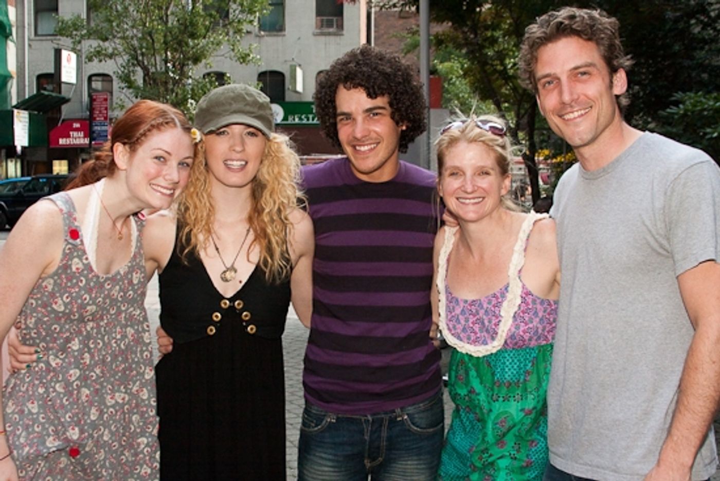 Photo Coverage: HAIR Cast Joins 'Broadway Kids Care' To Tie-Dye For Charity Photo Coverage: HAIR Cast Joins 'Broadway Kids Care' To Tie-Dye For Charity Image