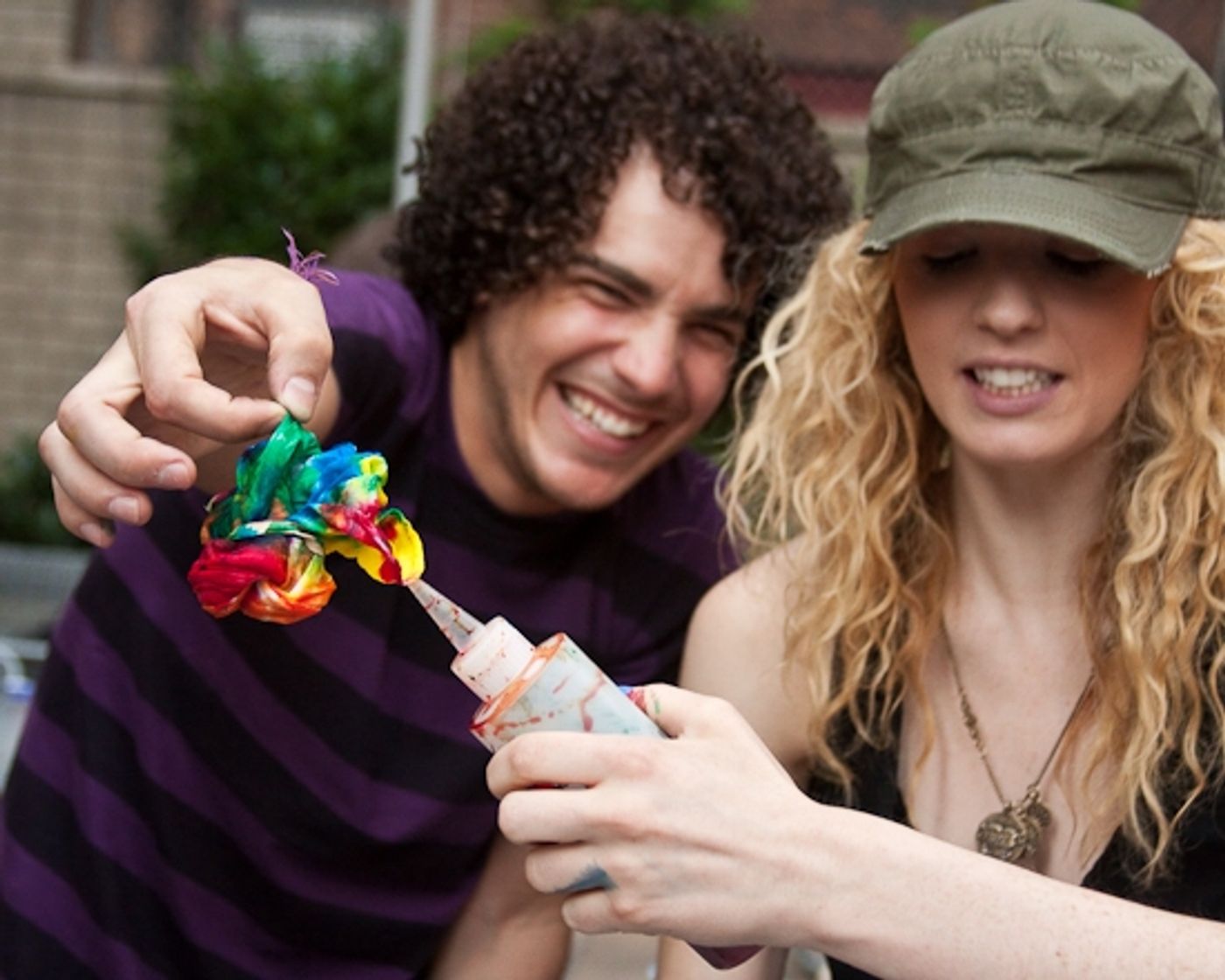 Photo Coverage: HAIR Cast Joins 'Broadway Kids Care' To Tie-Dye For Charity  Image