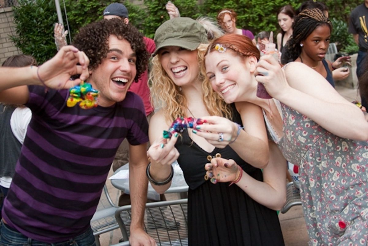 John Moauro, Kacie Sheik, and Allison Case at 