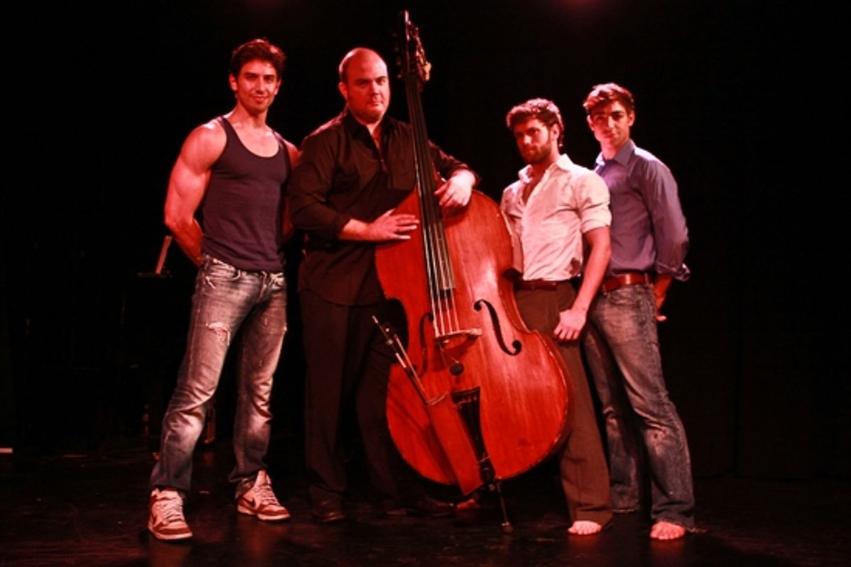 Nick Adams, Matt Fields, Ryan Jackson and Joe Simeone at 