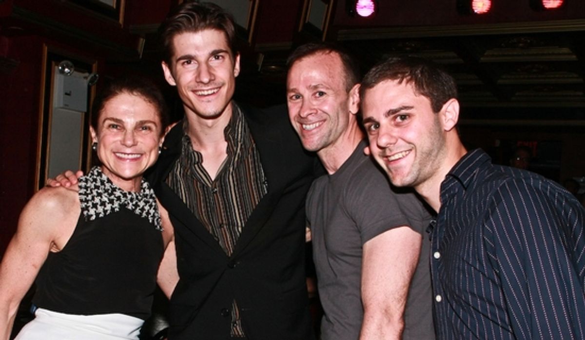 Tovah Feldshuh, Adam Shorsten, Mark Selva/MJS LIVE and Ian Weiss/MJS LIVE at 
