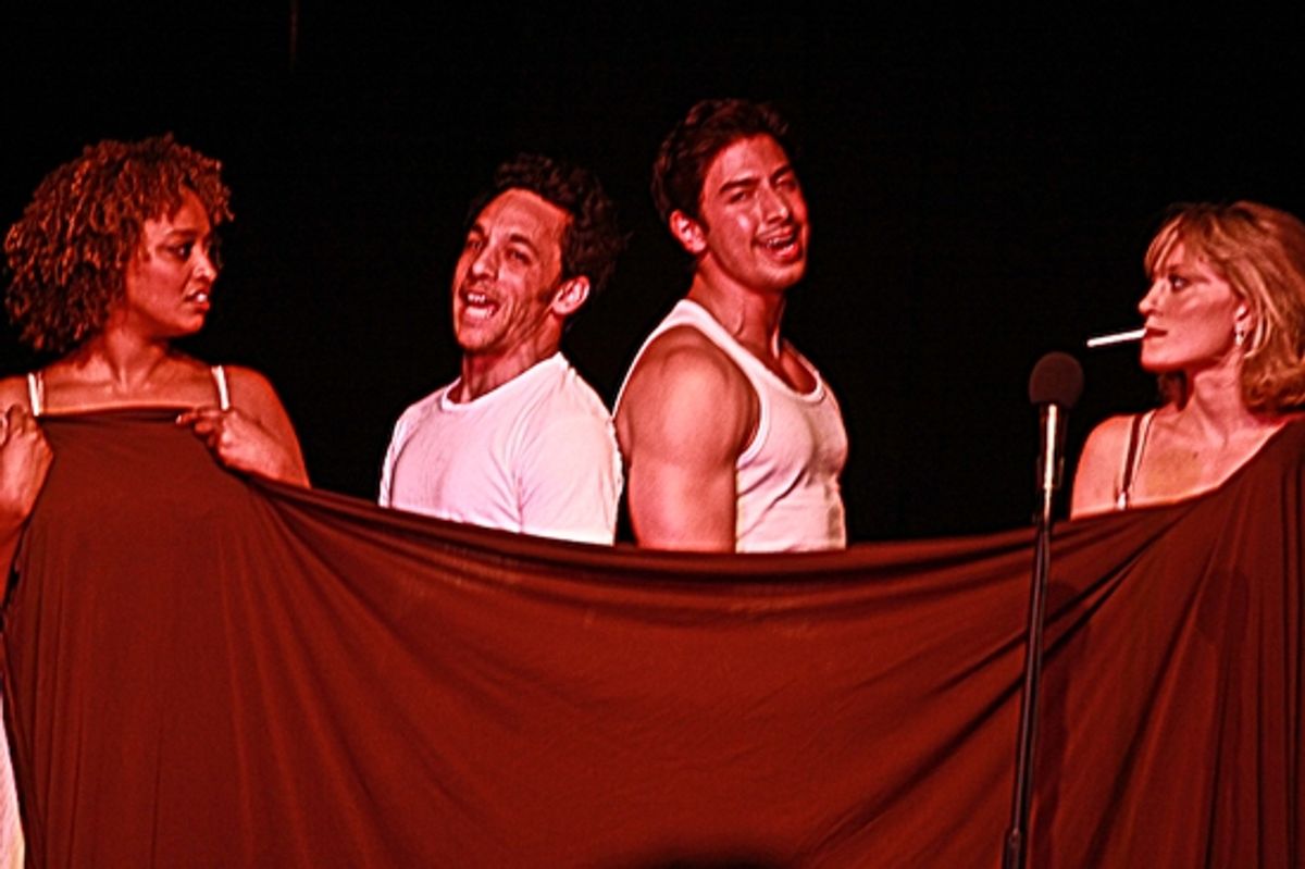 Ashmeret Ghebremichael, Jeffrey Schecter, Nick Adams and  Julie Tolivar at 