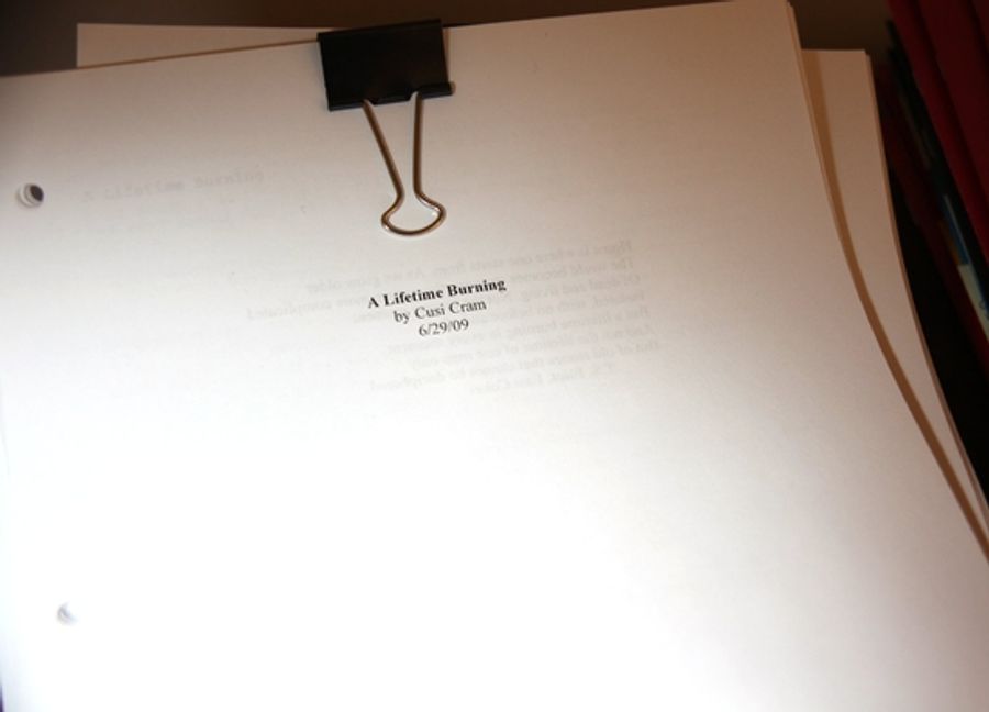 Photo Coverage: 'A LIFETIME BURNING' Press Day Image