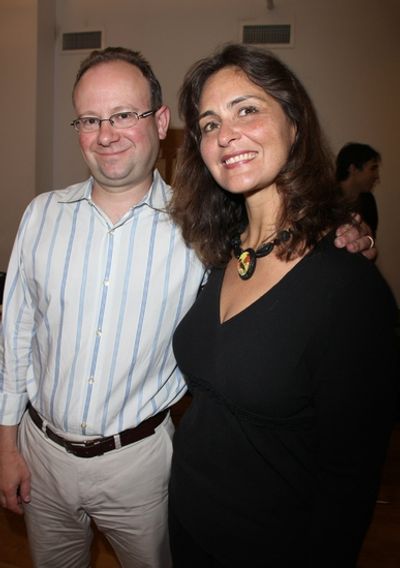 Andrew Leynse and Cusi Cram Photo