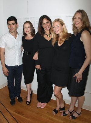 Raul Castillo, Isabel Keating, Cusi Cram, Jennifer Westfeldt and Christina Kirk Photo