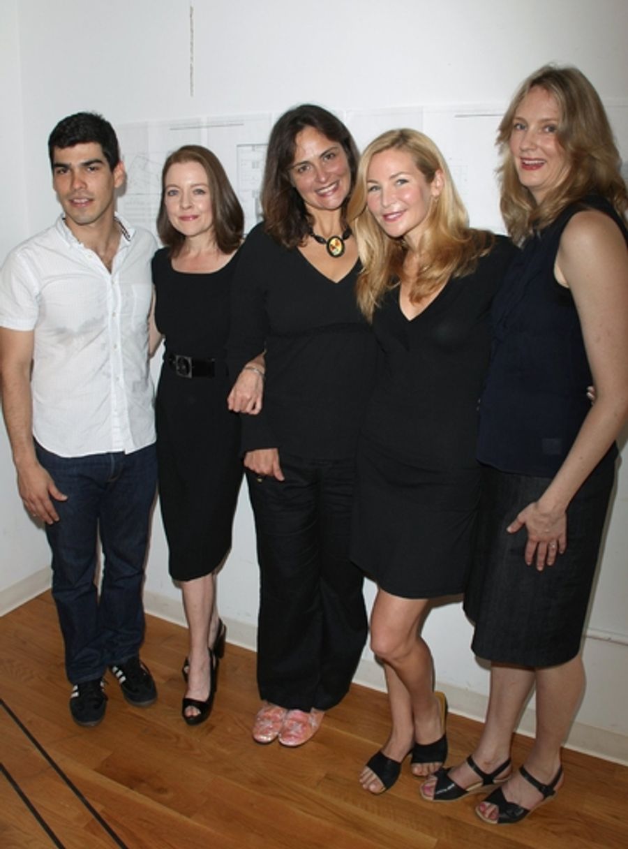 Photo Coverage: 'A LIFETIME BURNING' Press Day Image