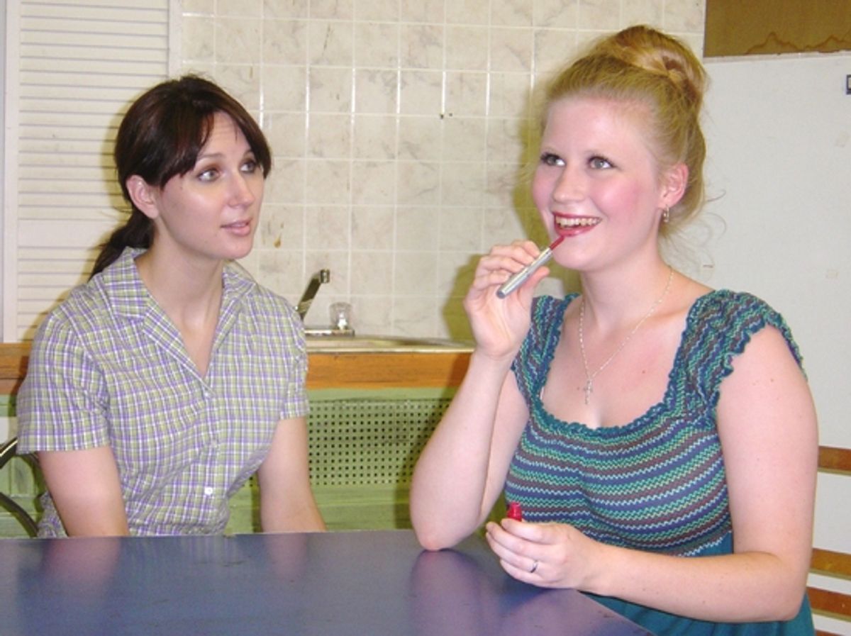 Kate Glasheen (Lenny) and Tess Talbot (Chick) at 