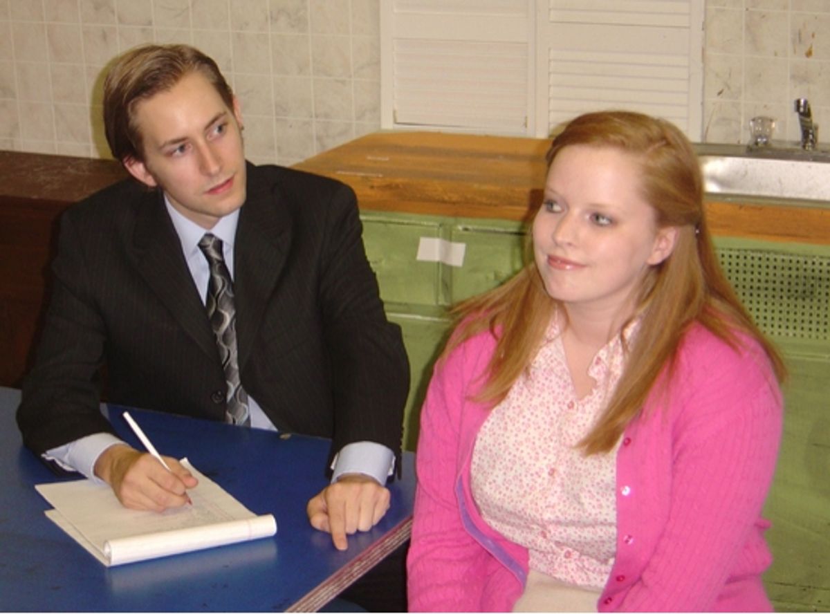 Ben Cramer (Barnette) and Kelsey Celek (Babe) at 