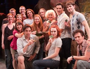 Nick Cordero, Celina Carvajal, Nancy Opel, Nicholas Rodriguez, Jonathan Root, the band and creative team @ BroadwayWorld Nick Cordero, Celina Carvajal, Nancy Opel, Nicholas Rodriguez, Jonathan Root, the ban Photo