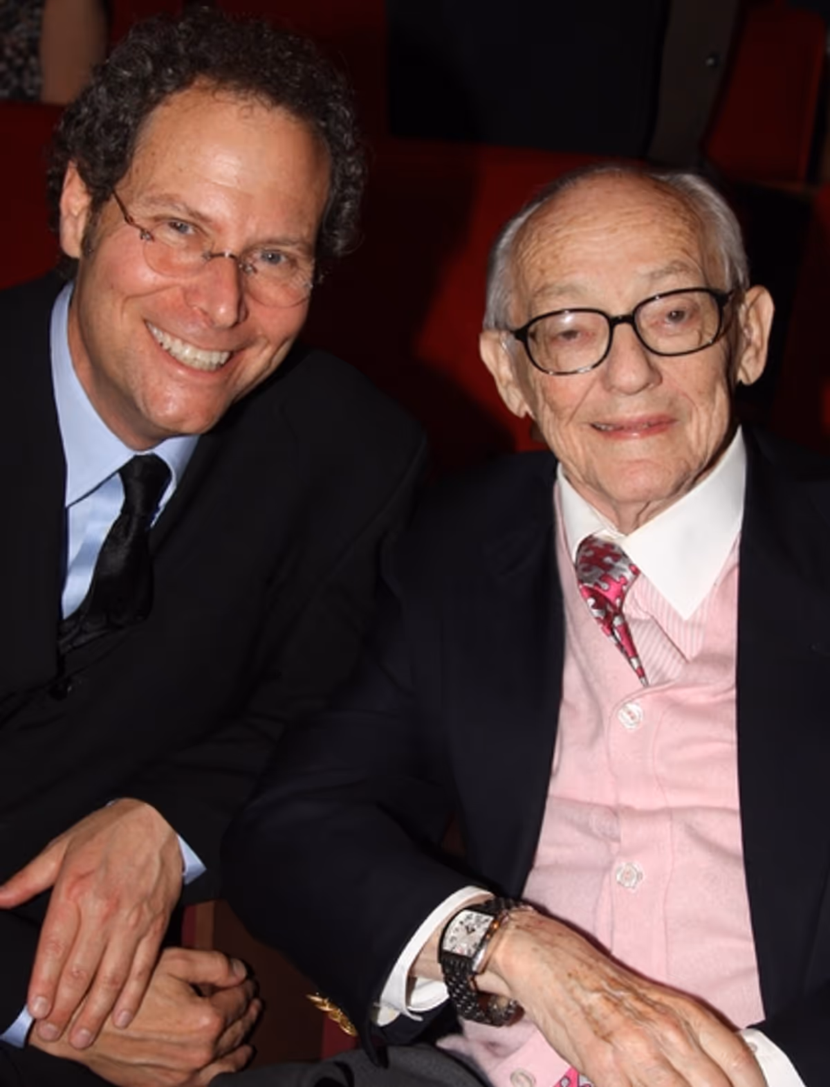 Pittsburgh CLO Executive Producer Van Kaplan and James M. Nederlander at The First Annual JIMMY Awards