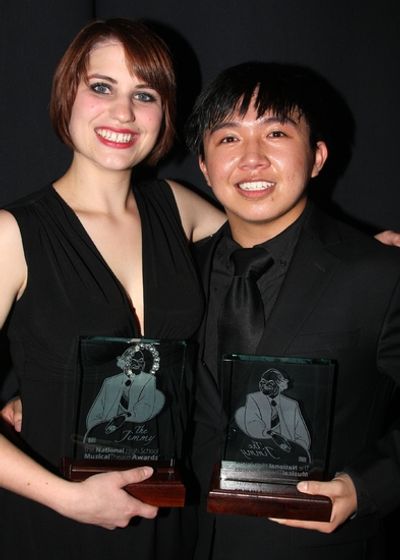Jimmy Award Winners Jenny Wine and Stephen Mark Photo