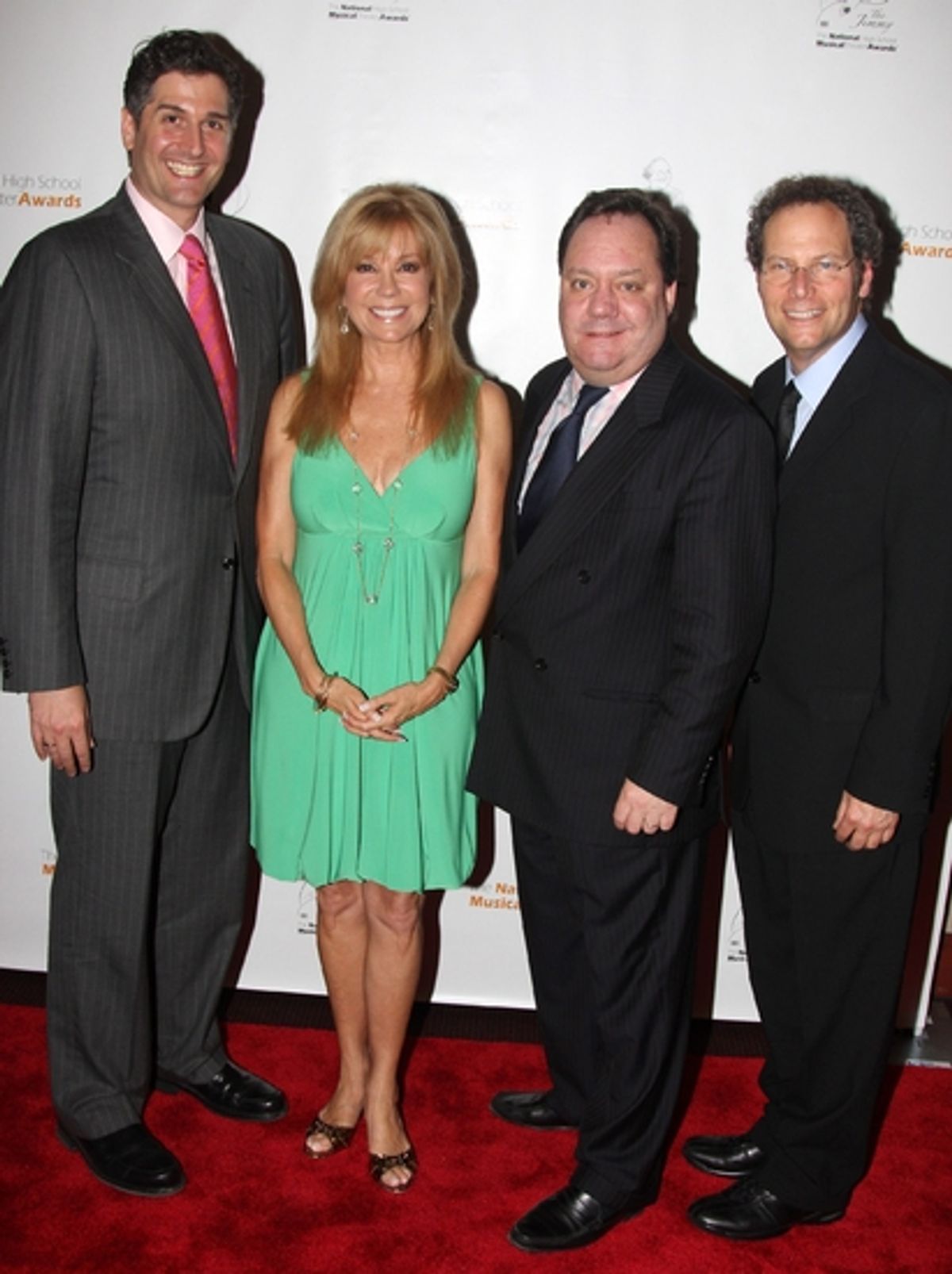 Nick Scandalios, Kathie Lee Gifford, James L. Nederlander and Van Kaplan at The First Annual JIMMY Awards